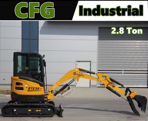 cfg industry mini excavator|2023 cfg industry ste35sr specs.